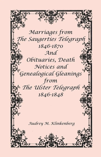 Marriages from the saugerties - marriages,