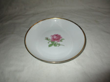 Fürstenberg Germany -  Teller  / Schale mit Blumenmuster & Goldrand