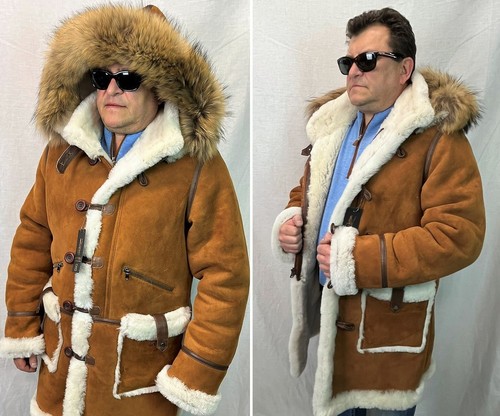 Cognac echt lammfell shearling - cognac,