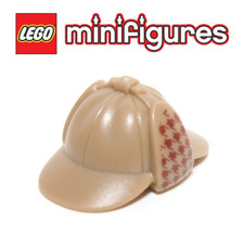 LEGO® Sherlock Holmes Detektiv Hut Mütze Kappe Minifigur Serie 5 Headgear NEU