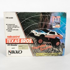 Neu in OVP 1986 Nikko R/C Radio Control 1:16 Texas Bros Off Roader Truck