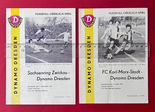 Ddr fussball programmheft - x,