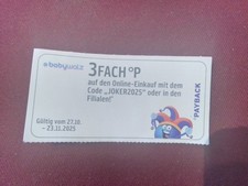 Payback-Coupon von Baby Walz