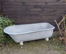 alte Zinkbadewanne antike