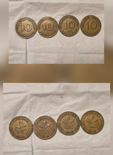Pfennig 1949 - 4x,