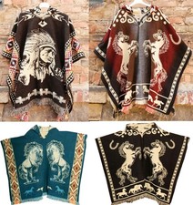 Indio Indianer Poncho Umhang