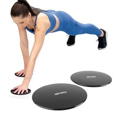 Gymtek® 2x Gleitscheiben, Beidseitige Slider Pads, Gliding Discs - 2er Set