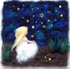 ♥WOLLBILD STERNTALER STERNE