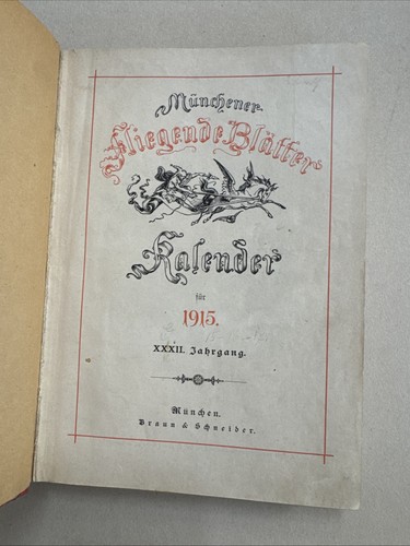 Münchener fliegender blätter - fliegender,