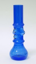 Glas vase lampenglas blau - vase,