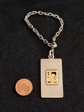 Schlüsselanhänger Christophorus  800 Silber Taschenkrebs franz Punzen  RARITÄT 