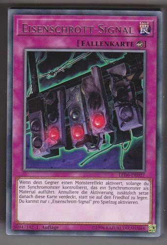 Eisenschrott signal - yu-gi-oh,