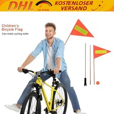 Wimpel-Orange Fahrradwimpel