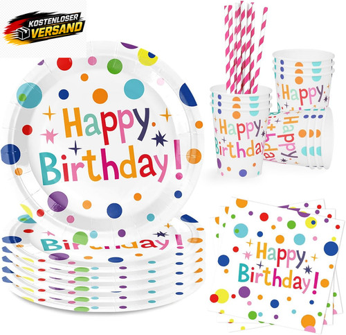 Partygeschirr set für - partygeschirr,