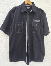 Herrenhemd Freizeit Hemd Kurzarm ATLAS FOR MEN Gr. XL schwarz