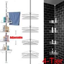 Edelstahl Eckregal Teleskop