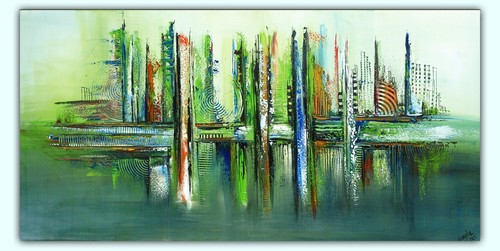 Burgstaller acrylbild gemälde - burgstaller,