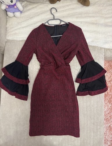 Damen etuikleid tweed - etuikleid,