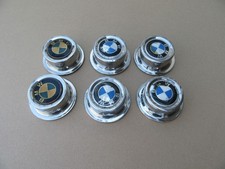 ✅ BMW E21 E30 Nabenabdeckungen Deckel Felge Chrom 6 x Stück 80mm Nabendeckel