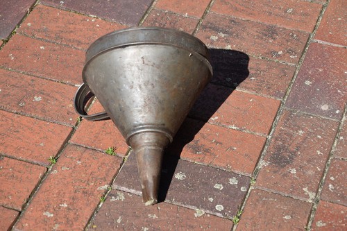 öltrichter metall vintage - Öltrichter,, metall,