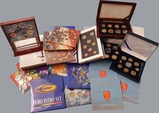 KMS Euro 1999 2000 2001 Kursmünzensatz diverse Jahre und Erhaltungen st PP 3,88