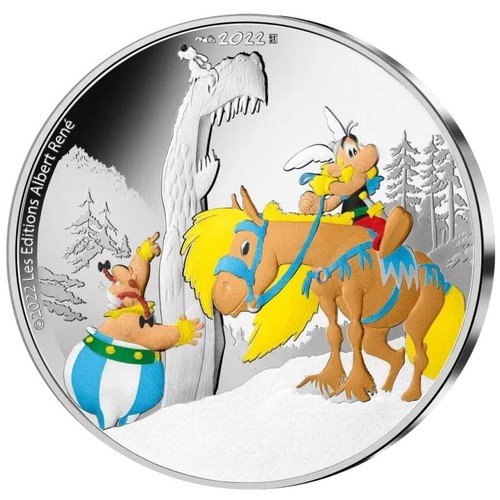 Silbermünze asterix der - silbermünze,