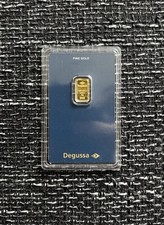 Degussa Goldbarren (geprägt)