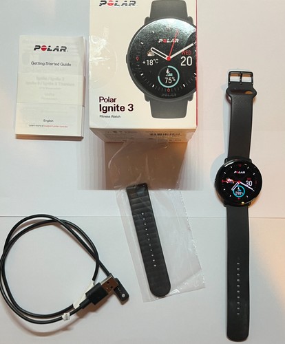 Polar ignite 43mm schwarz - 43mm,