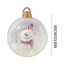 Aufblasbare Weihnachtskugeln