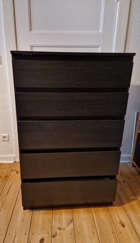 Ikea kullen kommoden schwarz - -,