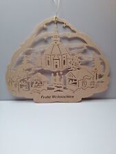 Fensterbild Holz Echte Handarbeit aus dem Erzgebirge