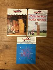 3x Orig. MAILLEUX Frontlader Prospekt Brochure Renault IHC CASE DEUTZ Traktor C2