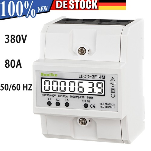 Stromzähler für din - stromzähler,