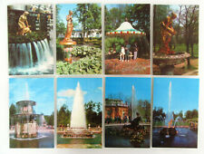 8 x Sankt Petersburg Peterhof Petrodvorets Russia Lot Ansichtskarten Postcards 
