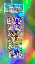 Seltene Mickey Micky Maus Minnie Sticker Aufkleber wie 90er 80er Vintage Puffy