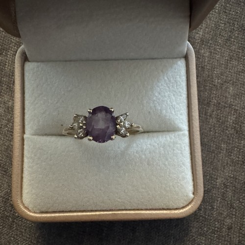 Alexandrit ring 585 - ring,
