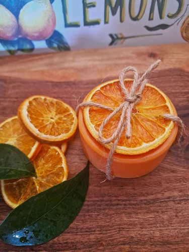 Naturseife blutorange mit - "blutorange",