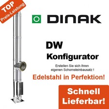 Edelstahl Schornstein Bausatz