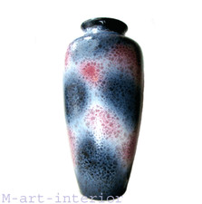 Expressive 60er SCHEURICH Keramik 55cm WGP Giant Ceramic Airbrush Vase 1960´s