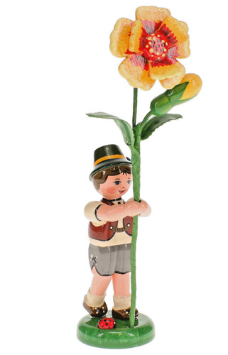 Hubrig blumenkind junge mit - hubrig,