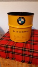 Schöner BMW Papierkorb Metall H 26 Umf. 75 Fb. gelb