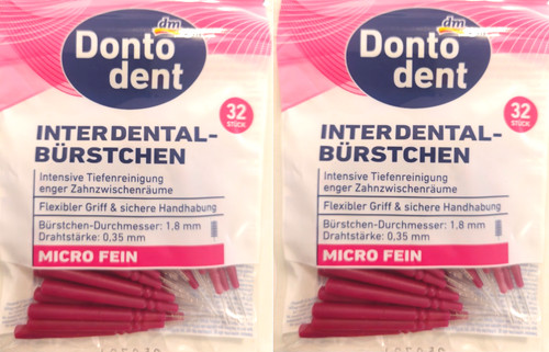 Interdentalbürste iso pink - interdentalbürste,