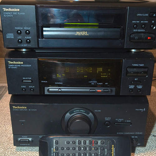 Technics hifi system ch540 - technics, hifi-system