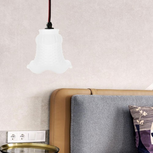 Milchglas lampenschirm - milchglas,
