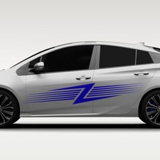 Auto aufkleber dekor zacken - auto,