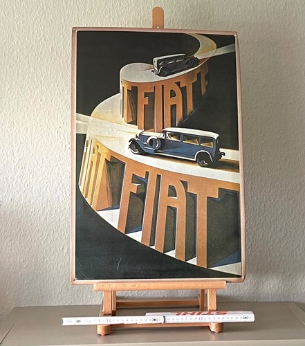 Blechschild 60 fiat - 40,