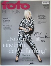 Ellen von Unwerth signiert Foto Edition Unterschrift Signatur Autogramm Signed