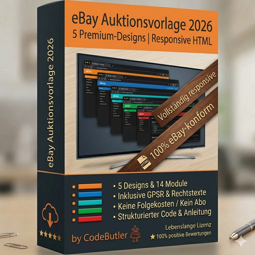 Ebay vorlage 2026 - 5,