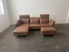 Brühl Moule medium Designer Ledersofa Ecksofa Couch Leder 1A Zustand!