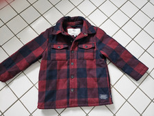 Jungen Jacke weinrot blau